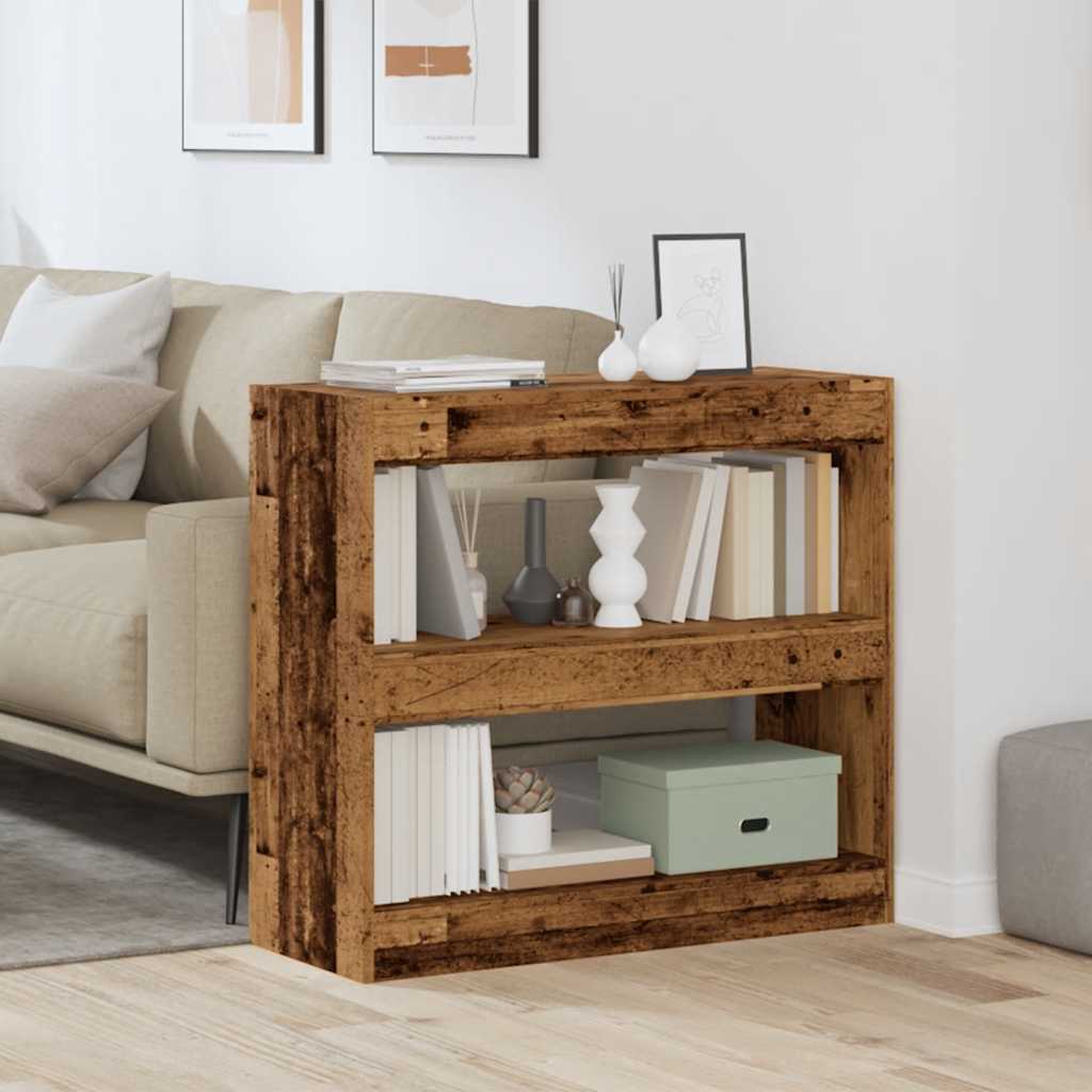 Libreria/Divisorio in Legno Vecchio 80x30x72 cm | homemem39