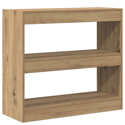 Libreria/Divisorio in Rovere Artigianale 80x30x72 cm
