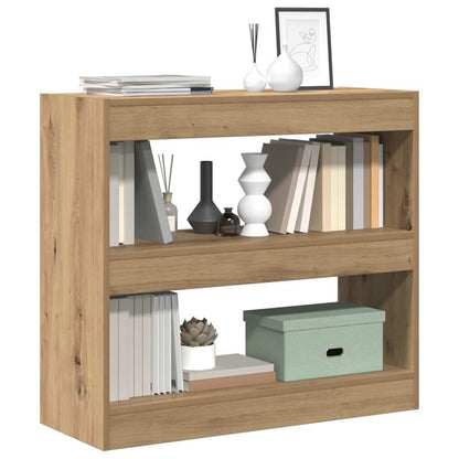 Libreria/Divisorio in Rovere Artigianale 80x30x72 cm