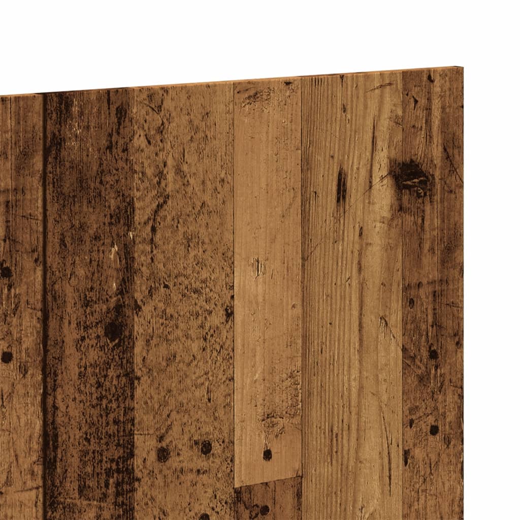 Testiera Legno Antico 200x1,5x80 cm Legno Multistrato - homemem39