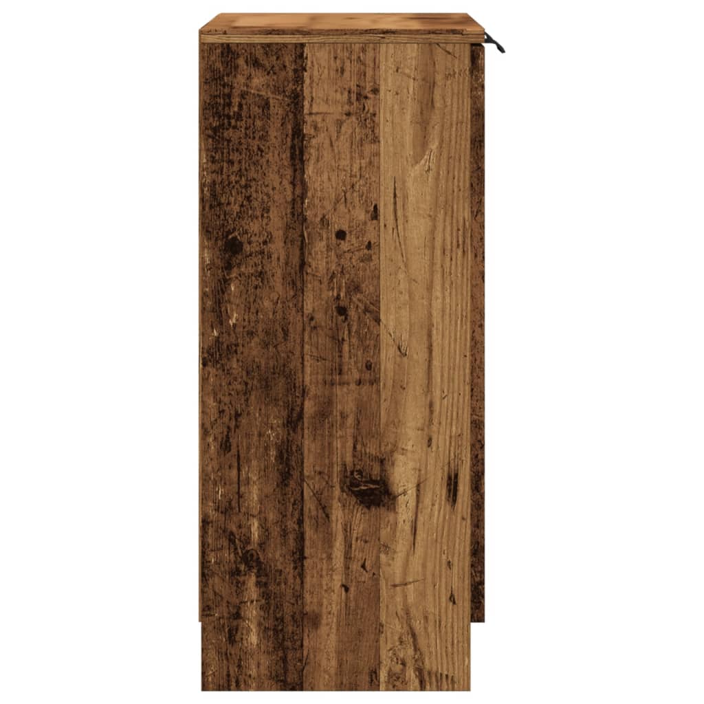 Credenza Legno Antico 60x30x70 cm in Truciolato - homemem39