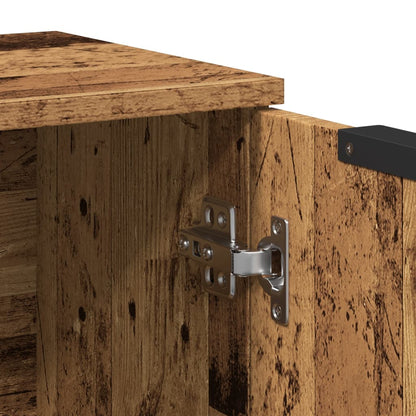 Credenza Legno Antico 60x30x70 cm in Truciolato - homemem39