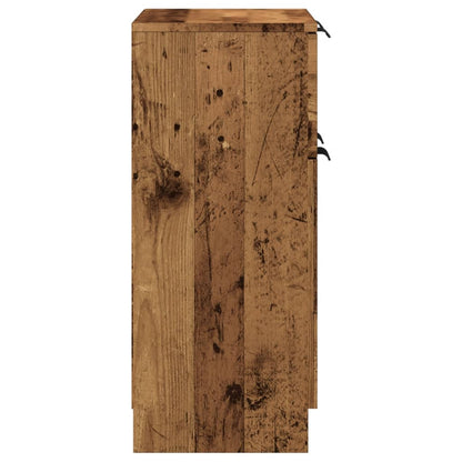 Credenza Legno Antico 60x30x70 cm in Truciolato - homemem39
