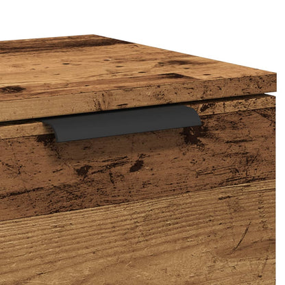 Credenza Legno Antico 60x30x70 cm in Truciolato - homemem39