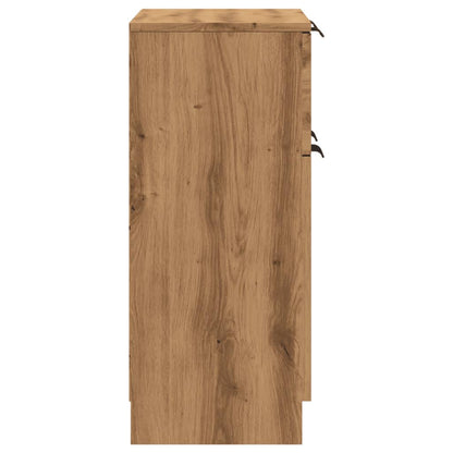 Credenza Rovere Artigianale 60x30x70 cm in Legno Multistrato - homemem39