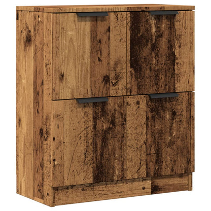 Credenza Legno Antico 60x30x70 cm in Truciolato - homemem39