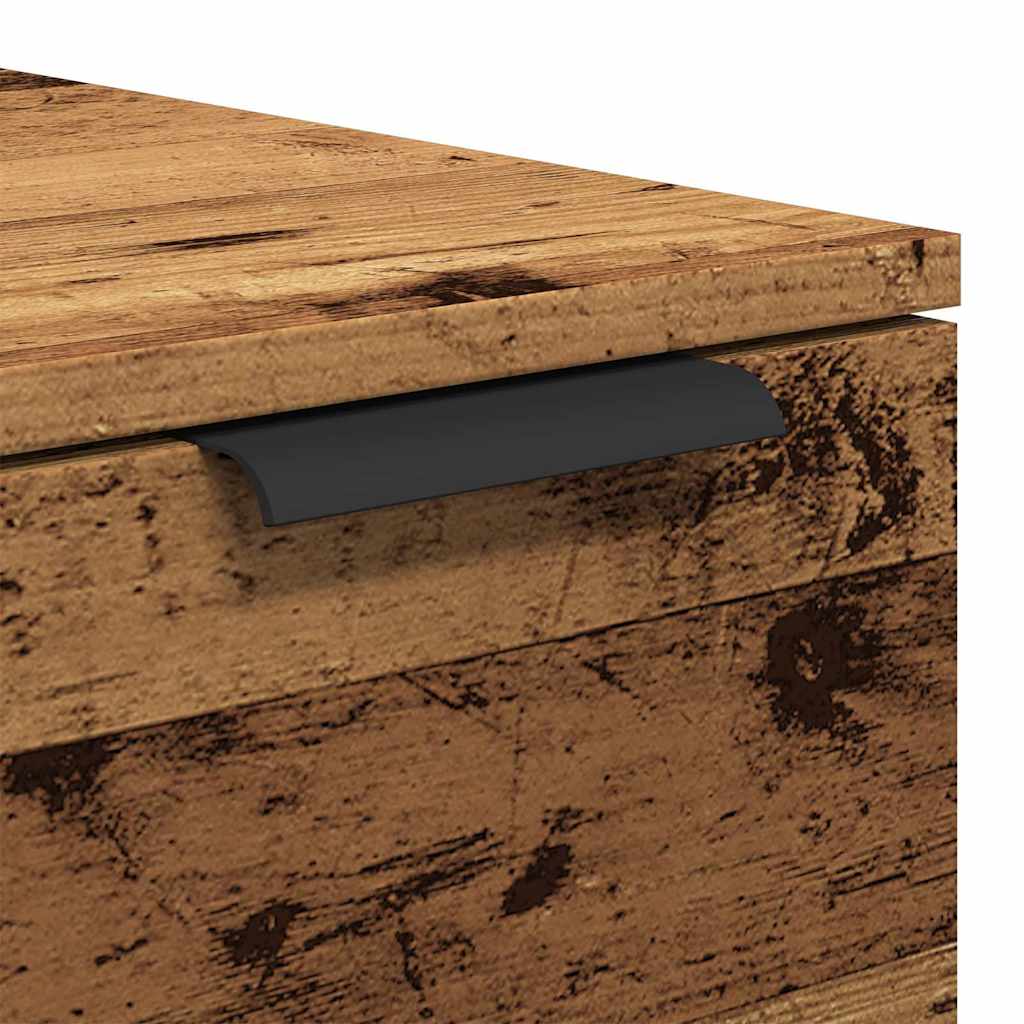 Tavolino da Salotto Legno Antico 50x50x36 cm Legno Multistrato | homemem39