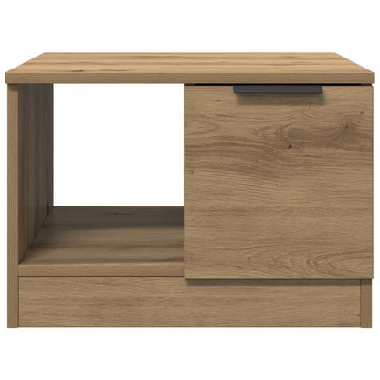 Tavolino da Salotto Rovere Artigianale 50x50x36 cm Truciolato | homemem39