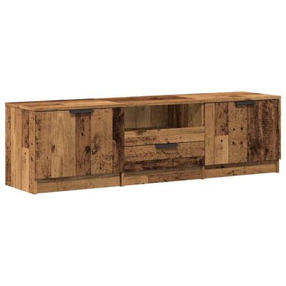 Mobile Porta TV in Legno Vecchio 140x35x40 cm in Truciolato | homemem39