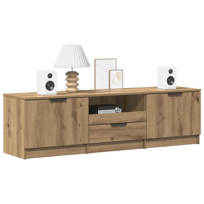 Mobile TV Artisan Rovere 140x35x40 cm Legno ingegnerizzato