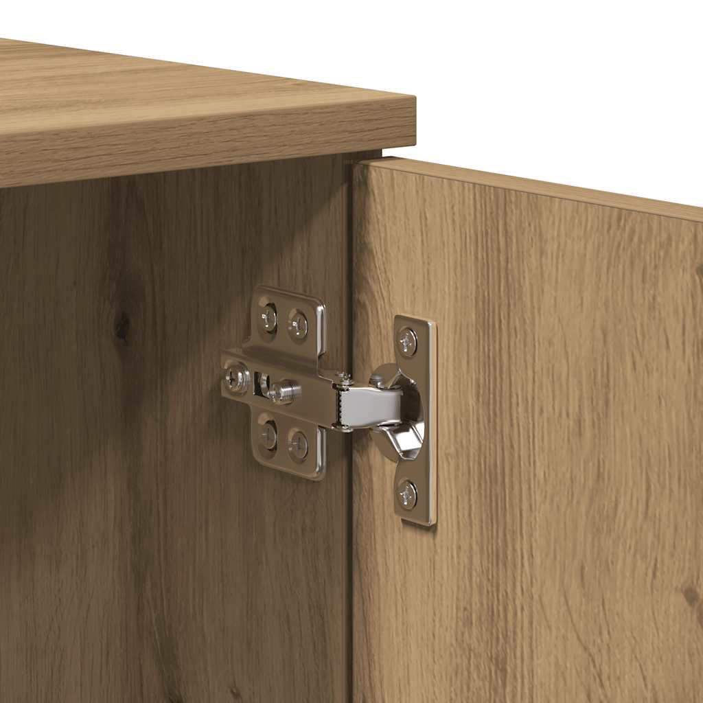 Mobile TV Artisan Rovere 140x35x40 cm Legno ingegnerizzato | homemem39