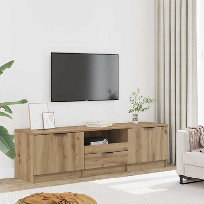 Mobile TV Artisan Rovere 140x35x40 cm Legno ingegnerizzato