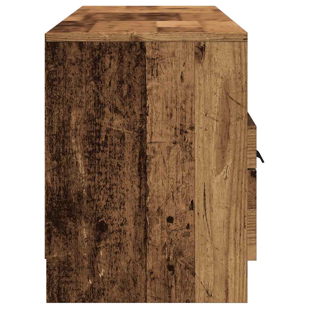 Mobile Porta TV Legno Vecchio 150x33,5x45 cm Legno Multistrato