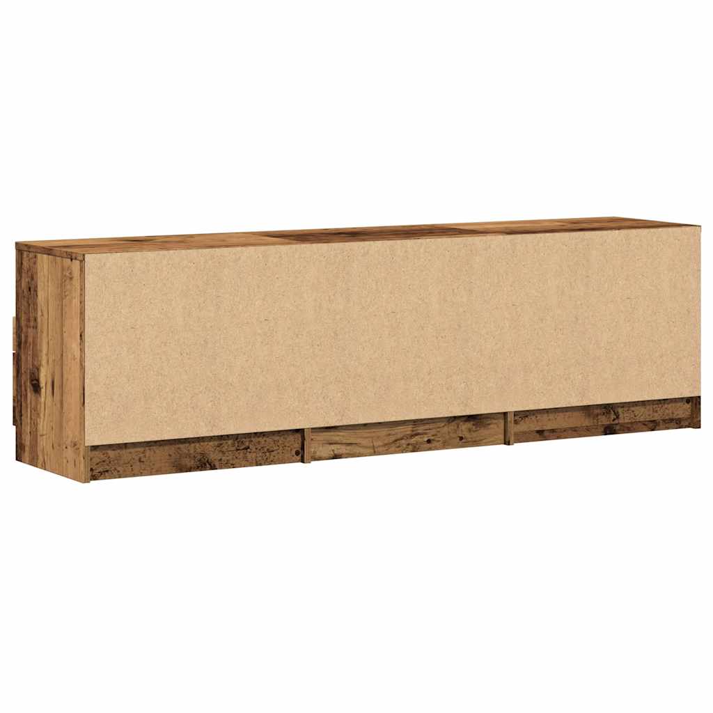 Mobile Porta TV Legno Vecchio 150x33,5x45 cm Legno Multistrato | homemem39