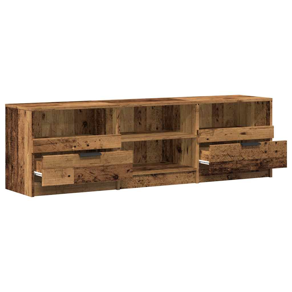 Mobile Porta TV Legno Vecchio 150x33,5x45 cm Legno Multistrato