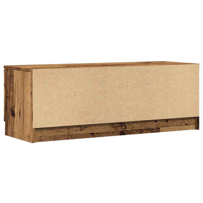 Mobile Porta TV Legno Vecchio 102x35x36,5 cm Legno Multistrato | homemem39