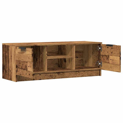 Mobile Porta TV Legno Vecchio 102x35x36,5 cm Legno Multistrato | homemem39