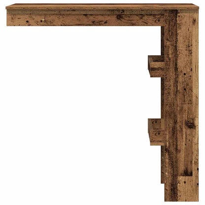 Bancone da Muro Legno Antico 102x45x103,5cm Legno Multistrato