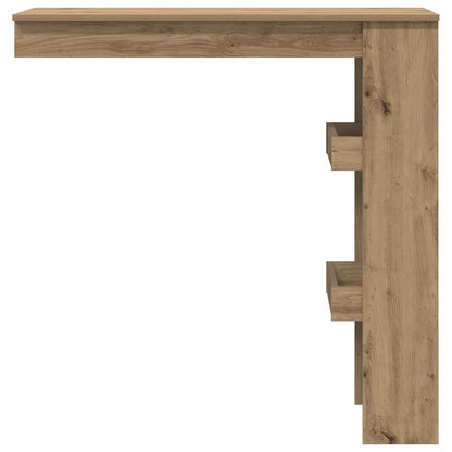 Bancone da Muro Rovere Artigianale Legno Multistrato | homemem39