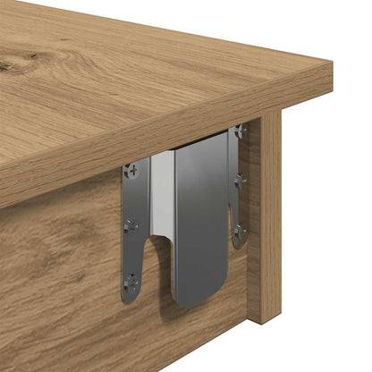 Bancone da Muro Rovere Artigianale Legno Multistrato