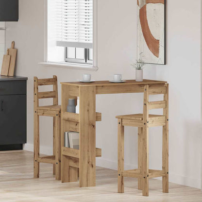 Bancone da Muro Rovere Artigianale Legno Multistrato