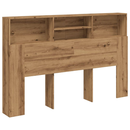 Mobiletto con testiera in rovere artigianale 180x19x103,5 cm in legno ingegnerizzato