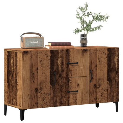 Credenza Legno Antico 100x36x60 cm in Legno Multistrato - homemem39