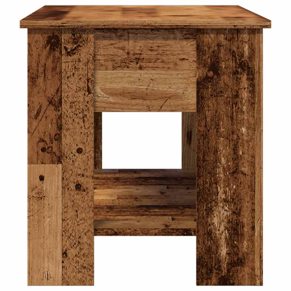 Tavolino da Salotto Legno Vecchio 101x49x52 cm in Truciolato | homemem39