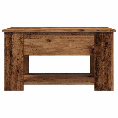 Tavolino da Salotto Legno Antico 79x49x41 cm Legno Multistrato | homemem39