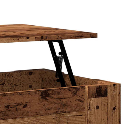 Tavolino da Salotto Legno Antico 79x49x41 cm Legno Multistrato | homemem39