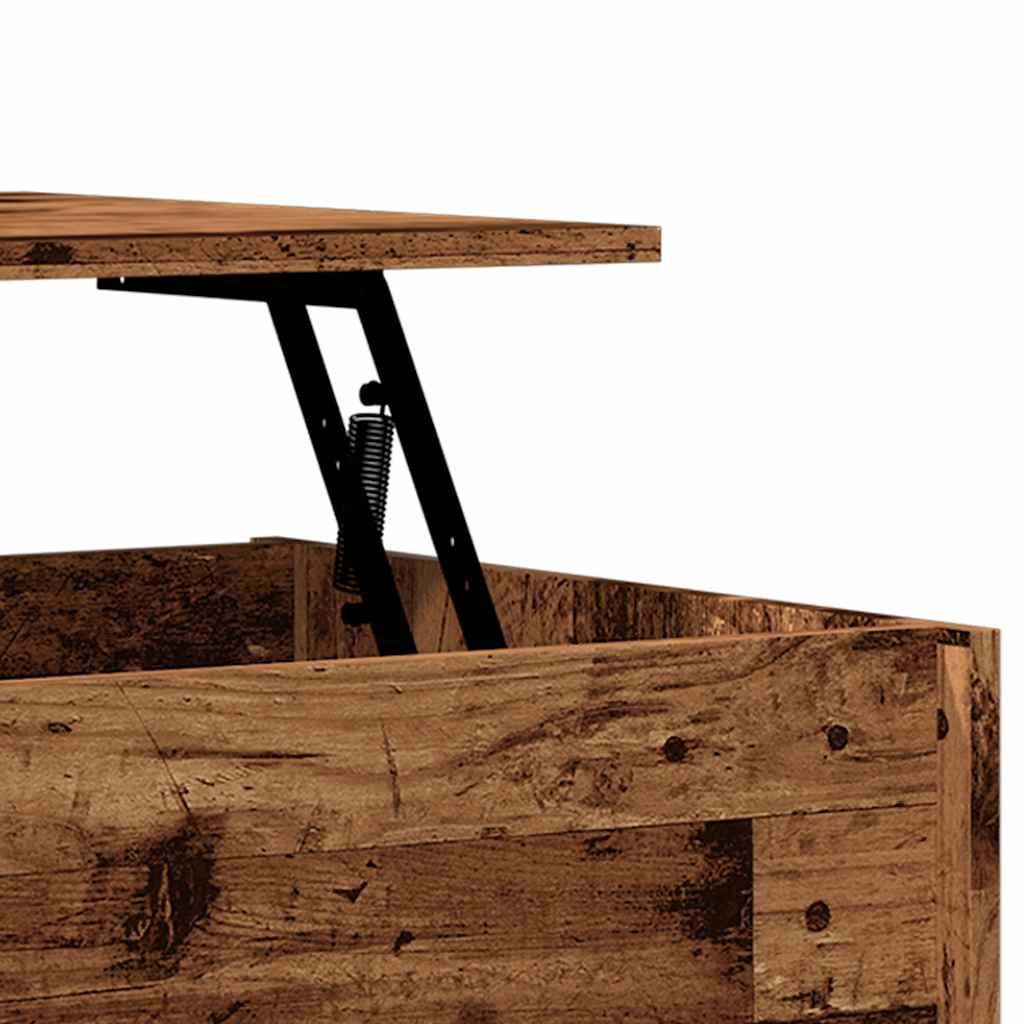 Tavolino da Salotto Rovere Antico 80x50,5x41,5 cm in Truciolato