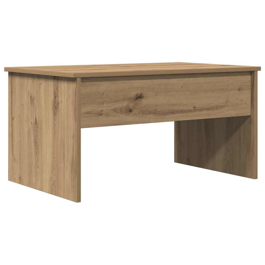 Tavolino Salotto Rovere Artigianale 80x50,5x41,5 cm Truciolato | homemem39