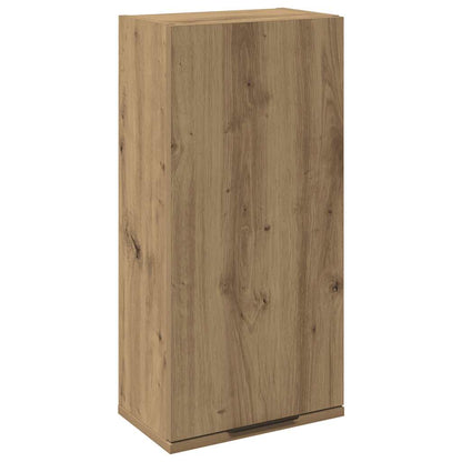 Mobile da Bagno a Parete Rovere Artigianale 32x20x67 cm | homemem39