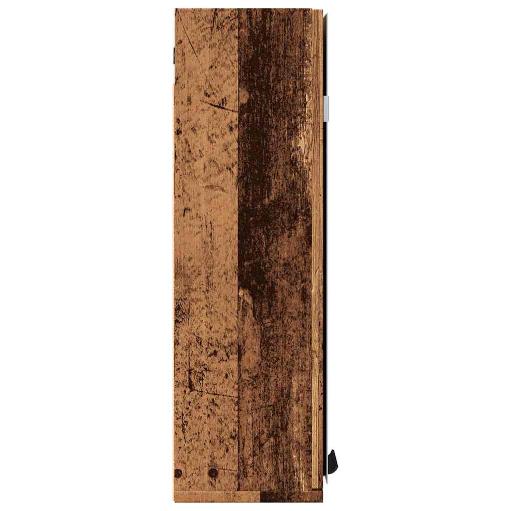 Mobile Bagno con Specchio Legno Antico Legno Multistrato | homemem39