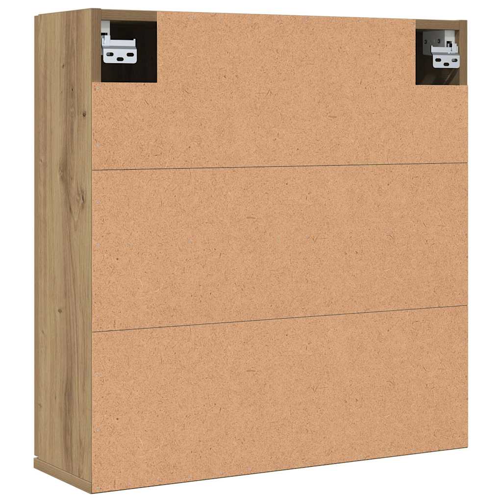 Mobile da Bagno Specchio Rovere Artigianale Legno Multistrato | homemem39