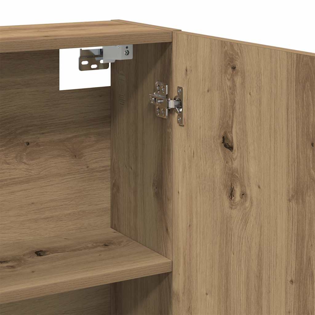 Mobile da Bagno Specchio Rovere Artigianale Legno Multistrato