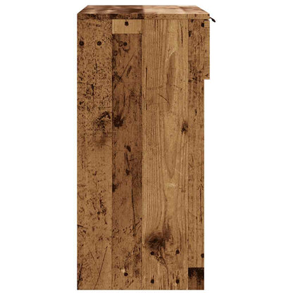 Tavolo Consolle in Legno Vecchio 90x36x75 cm Legno Multistrato | homemem39
