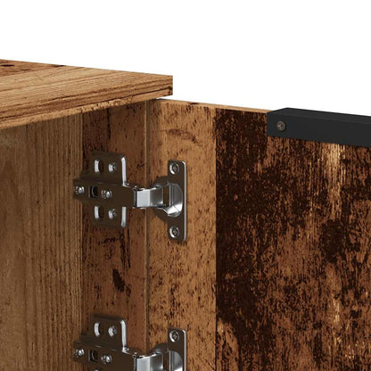 Mobile Porta TV Legno Vecchio 102x35x36,5 cm Legno Multistrato - homemem39