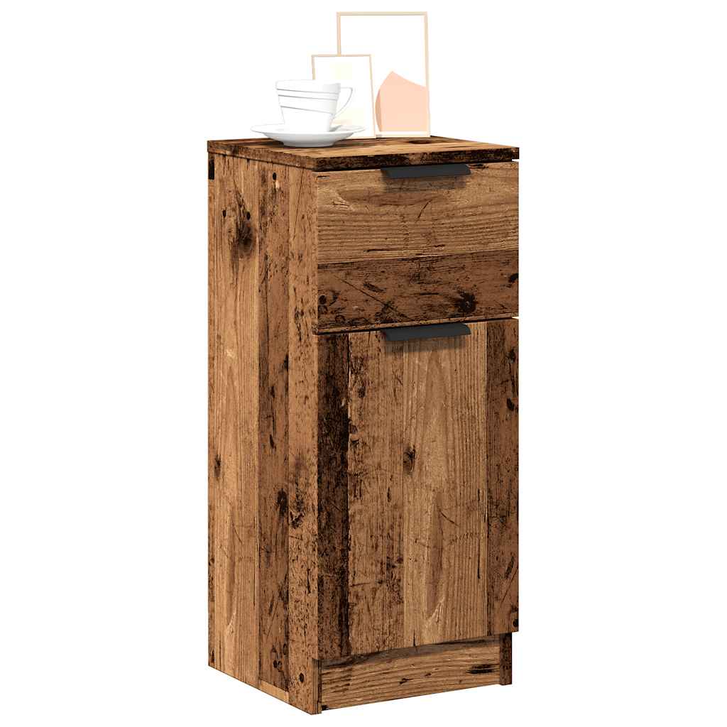 Credenze 2 pz Legno Antico 30x30x70 cm in Legno Multistrato | homemem39