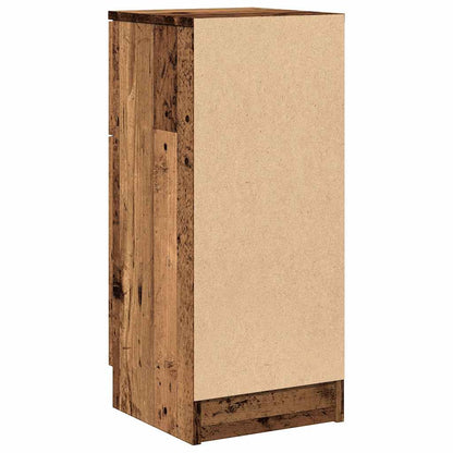 Credenze 2 pz Legno Antico 30x30x70 cm in Legno Multistrato | homemem39