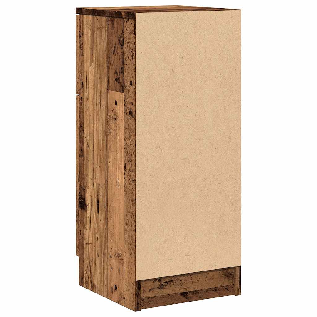 Credenze 2 pz Legno Antico 30x30x70 cm in Legno Multistrato - homemem39
