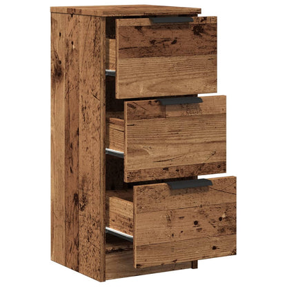 Credenza Legno Antico 30x30x70 cm in Legno Multistrato | homemem39