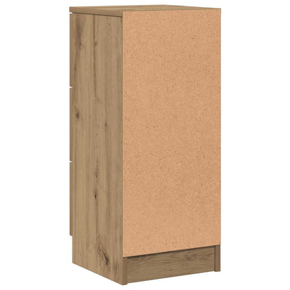 Credenza Rovere Artigianale 30x30x70 cm in Legno Multistrato | homemem39