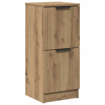 Credenza Rovere Artigianale 30x30x70 cm in Legno Multistrato