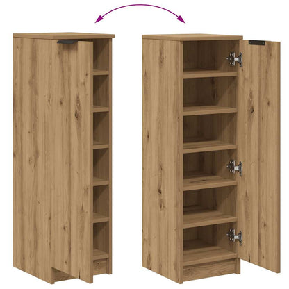 Scarpiera Rovere Artigianale 29,5x35x100,5 cm in Truciolato - homemem39