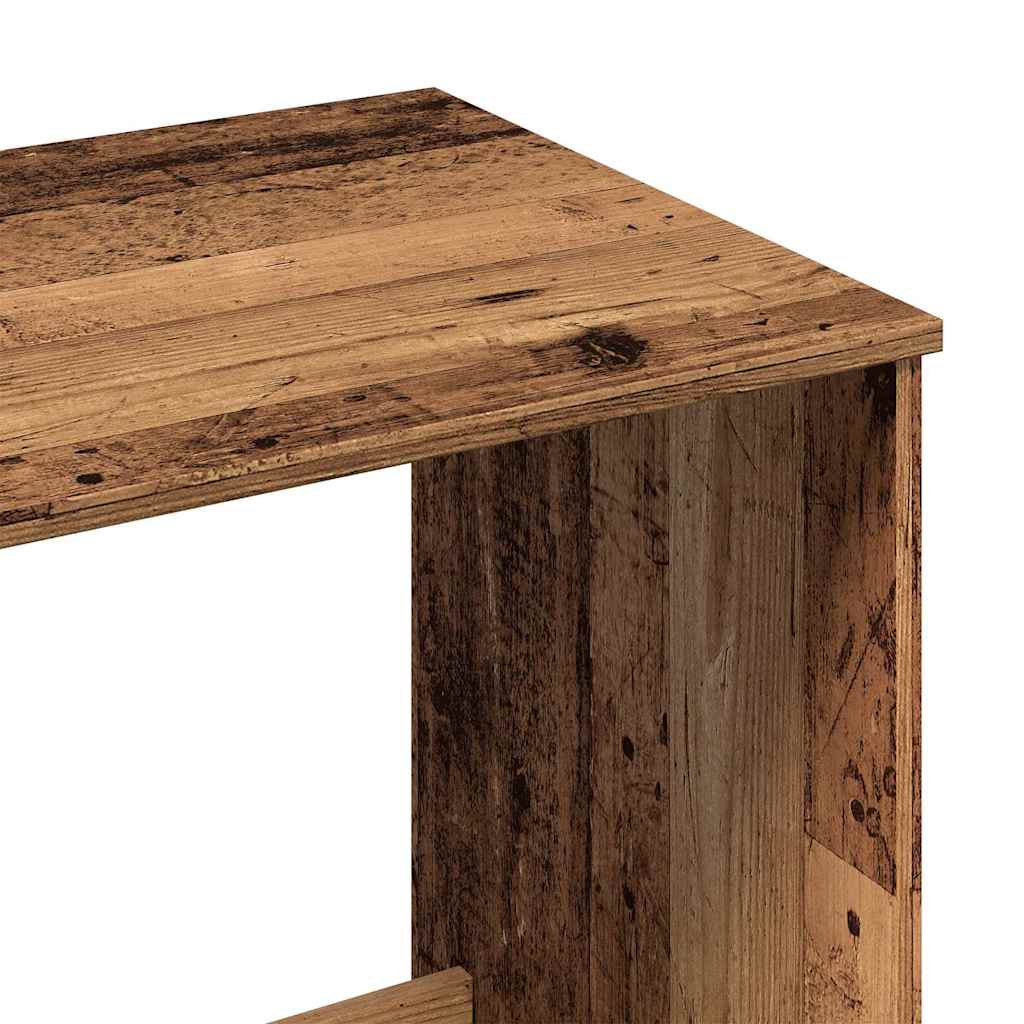 Scrivania Legno Antico 100x50x75 cm in Truciolato - homemem39