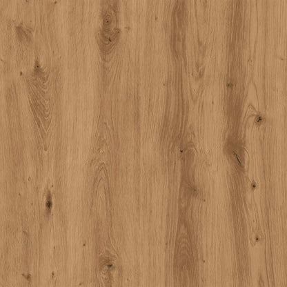 Scrivania Rovere Artigianale 100x50x75 cm in Legno Multistrato - homemem39