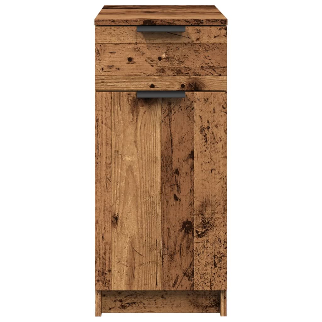 Scrivania Legno Antico 33x50x75 cm in Truciolato | homemem39