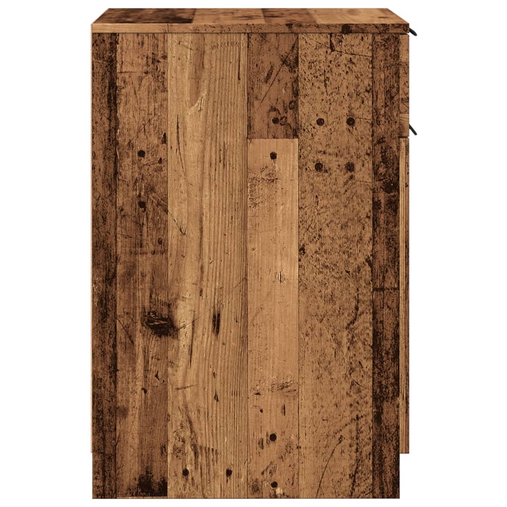 Scrivania Legno Antico 33x50x75 cm in Truciolato | homemem39