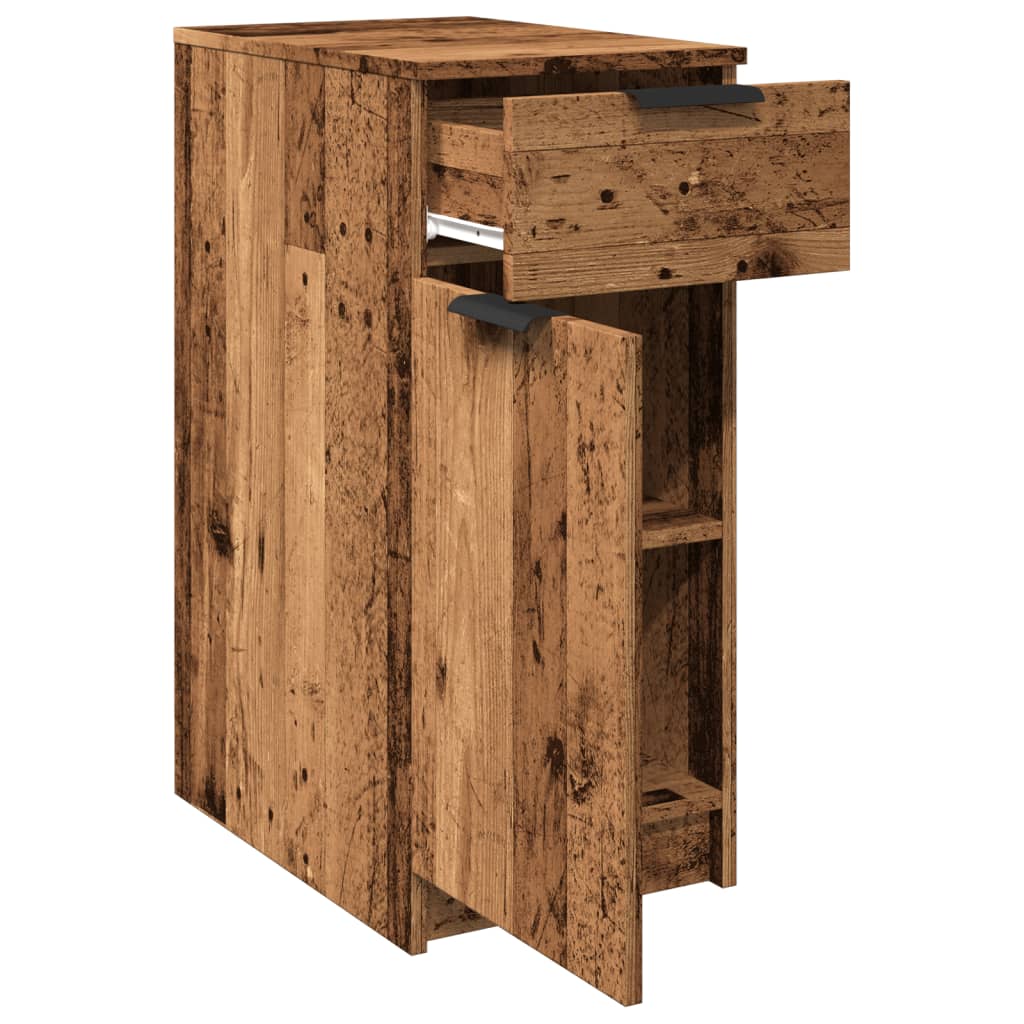 Scrivania Legno Antico 33x50x75 cm in Truciolato | homemem39